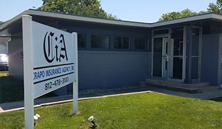 Crapo Insurance Agency office exterior in Terre Haute